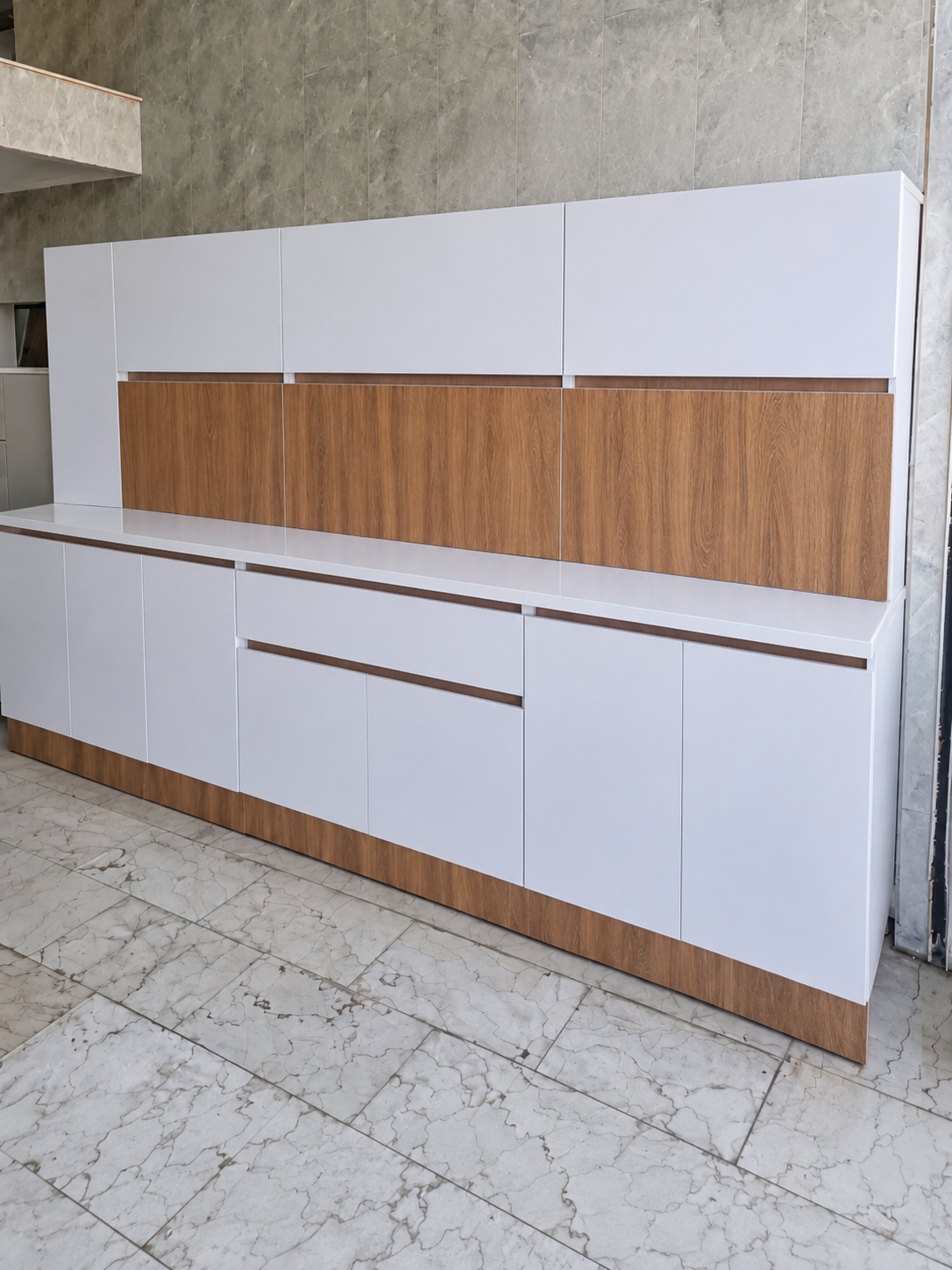 کابینت پک ۶متری اقتصادی ارزان ام دی اف برند نوین